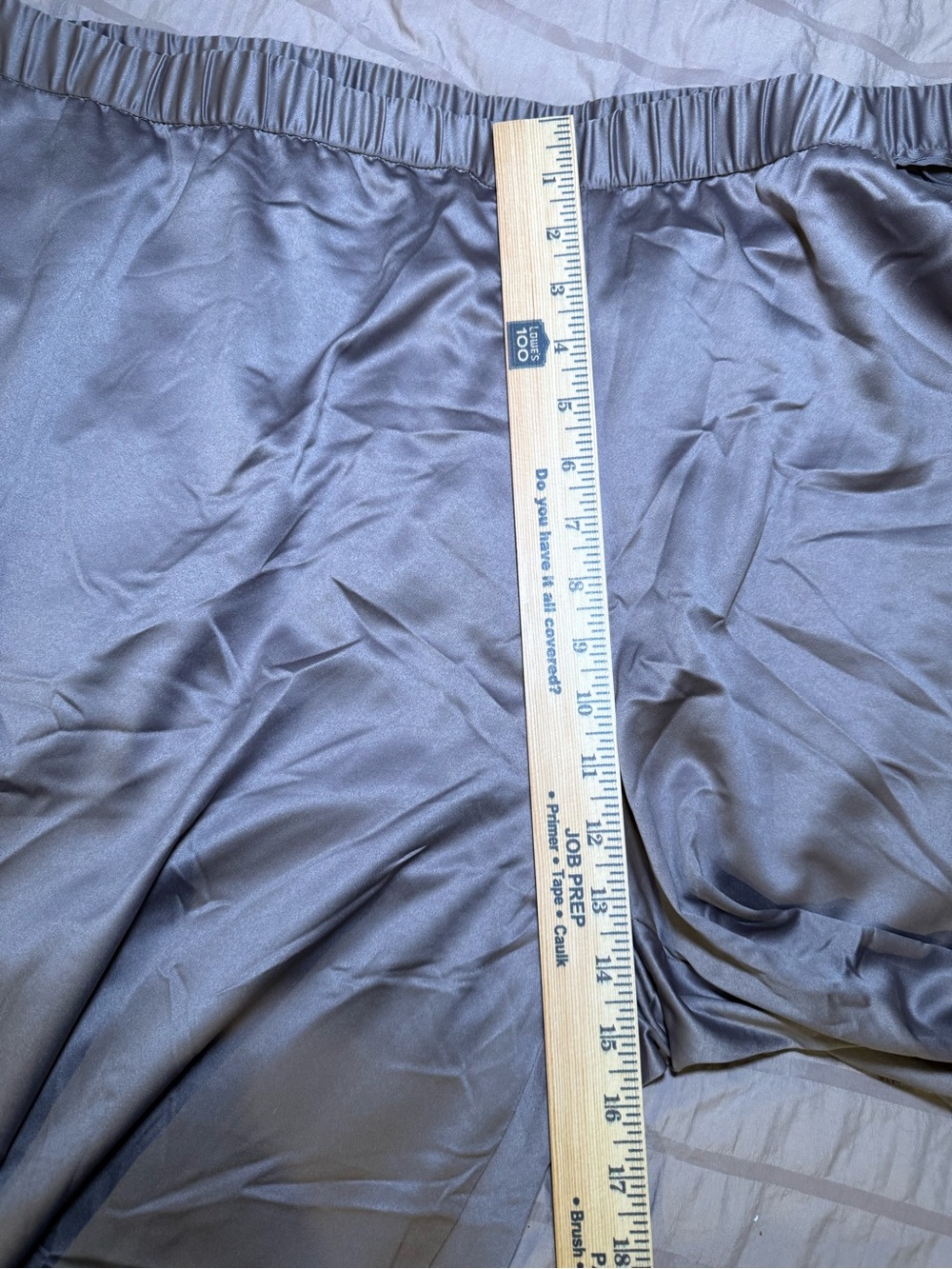 Eileen Fisher 100% recycled polyester Satin-Look Elastic Waist Pants - Picture 9 of 10